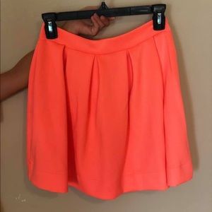 Scuba skater coral skirt
